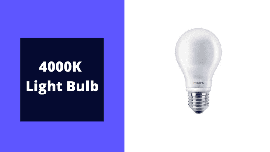 4000k light bulb