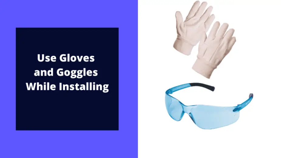 Gloves and Goggles