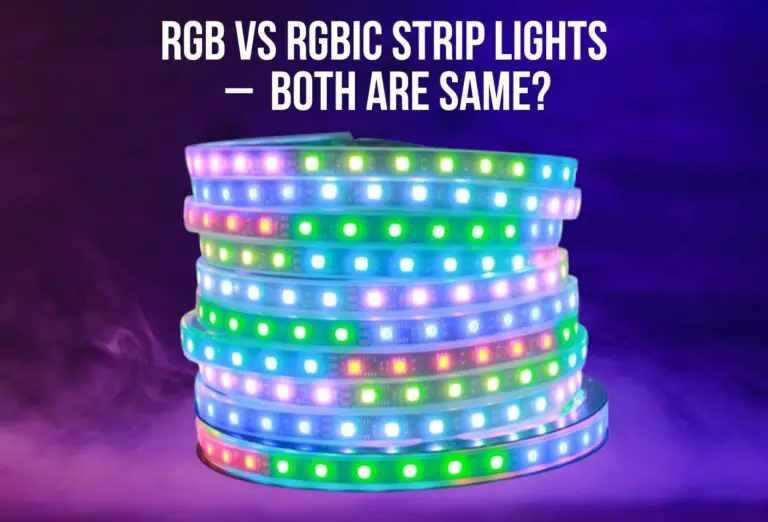 RGB vs RGBIC Strip Lights – Both Are Same?