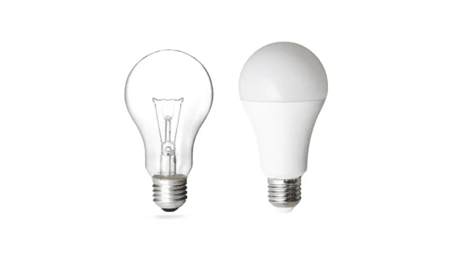 Incandescent-Versus-LED-Light-Bulb-Image