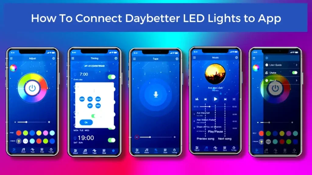 How To Connect Daybetter LED Lights to App
